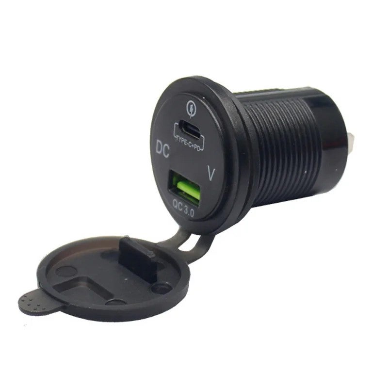 Bluejw Dual USB Car Charger Adapter with Cigarette Lighter Socket & LED Voltmeter - Automobile Chargers for Fast Mobile Phone Smart Charging - Image 5